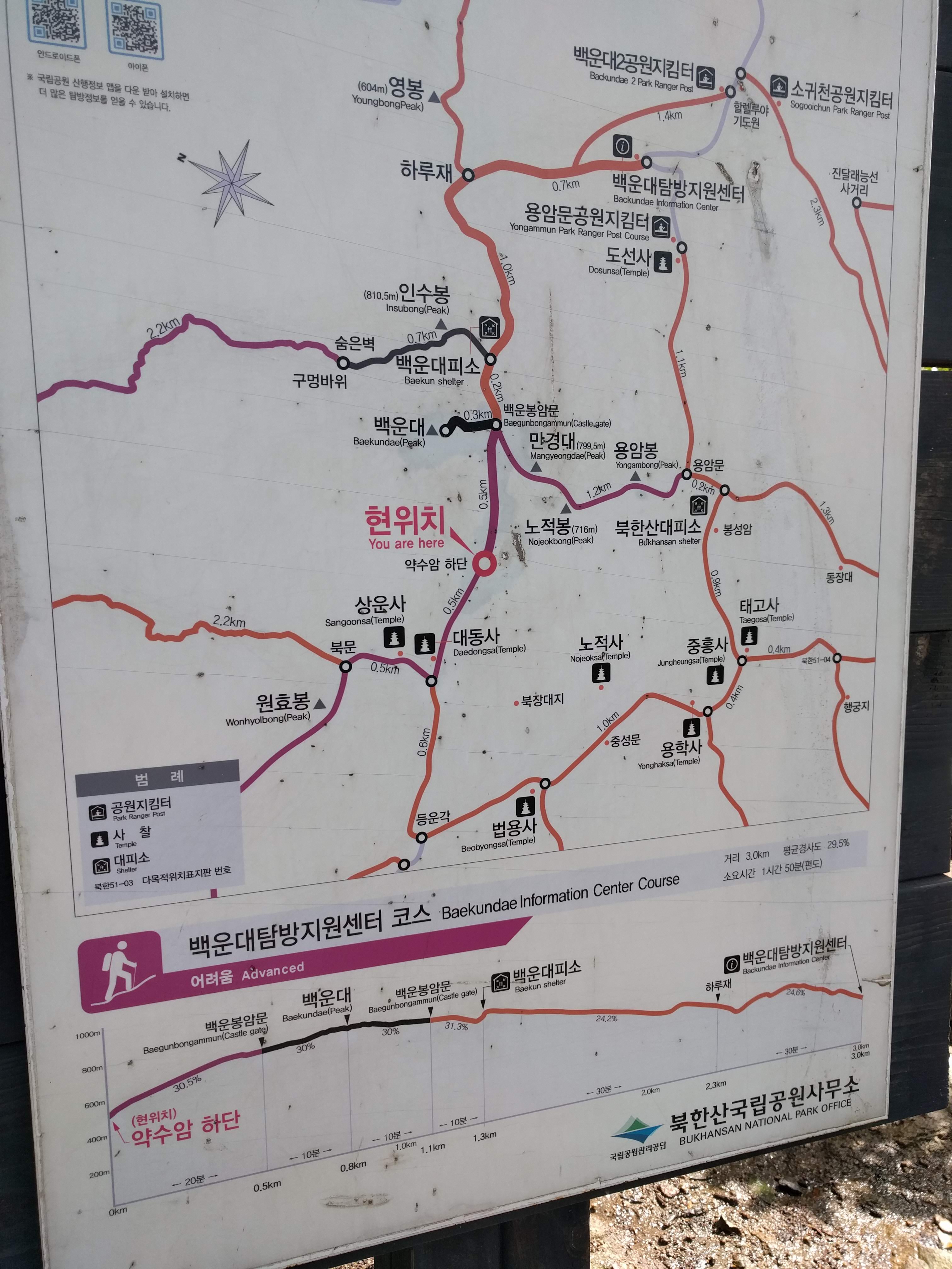 Hiking at Bukhansan National Park | Mat’s travel blog